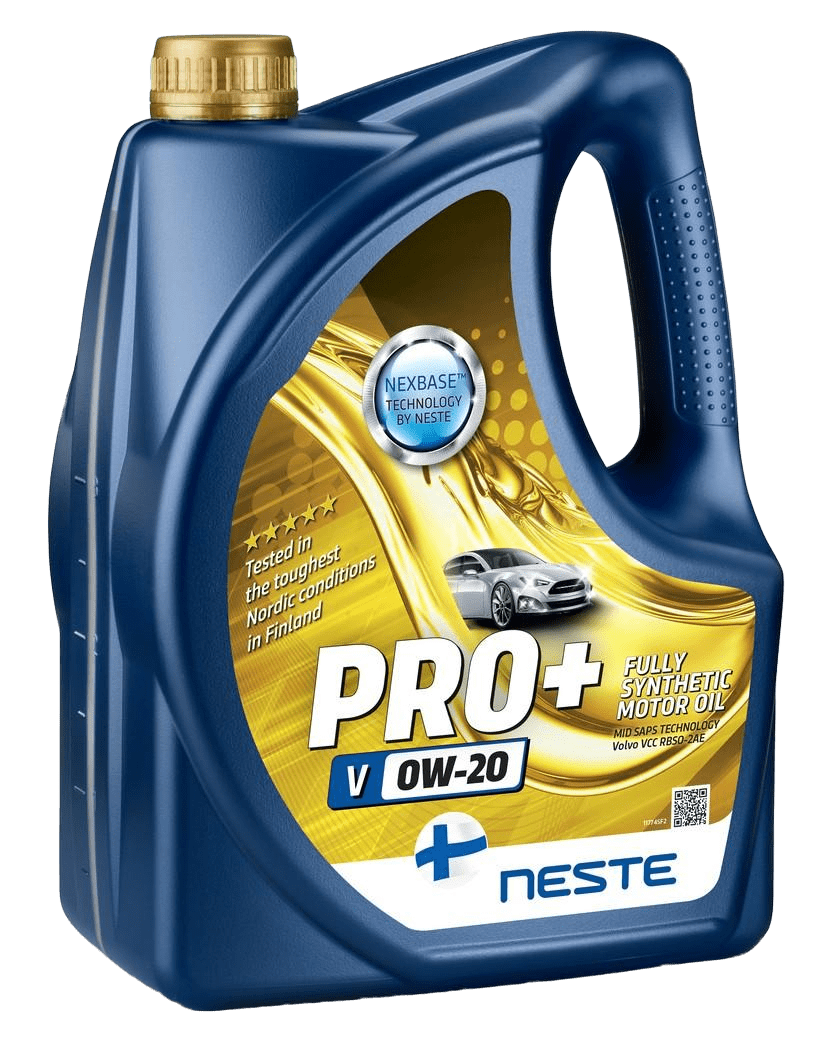 Моторное масло NESTE PRO+ V 0W-20, 4л